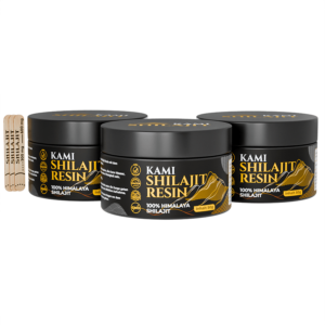 Shilajit Resin 3er Set
